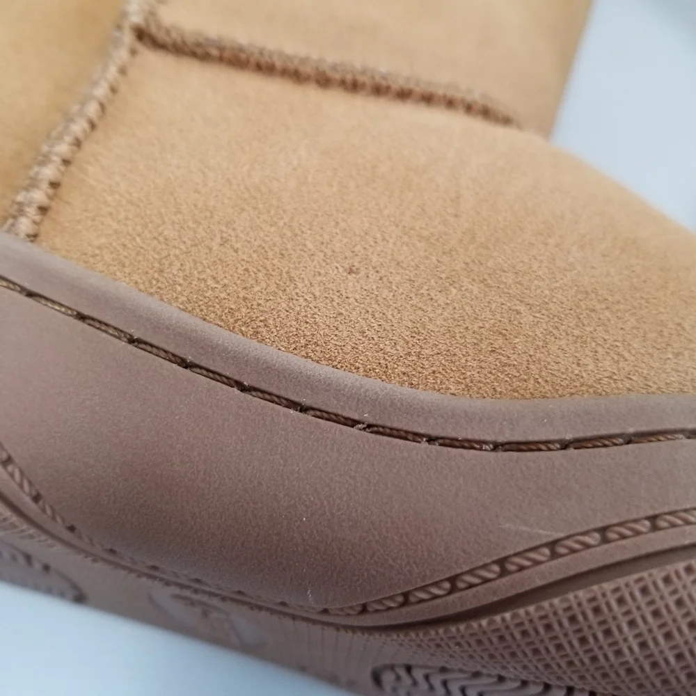 Guide Gear Suede Boots Sheepskin Footbed Mens 12 Unused Minor Imperfections